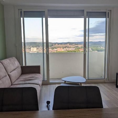 Appartment - Vue Imprenable Sur La Cite Medievale - Parking Gratuit - Climatise Carcassonne Exterior foto